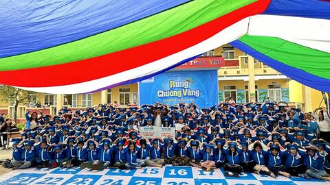 Trường Tiểu học An Viên tổ chức hội thi Rung chuông vàng Tiếng Anh năm học 2022-2023